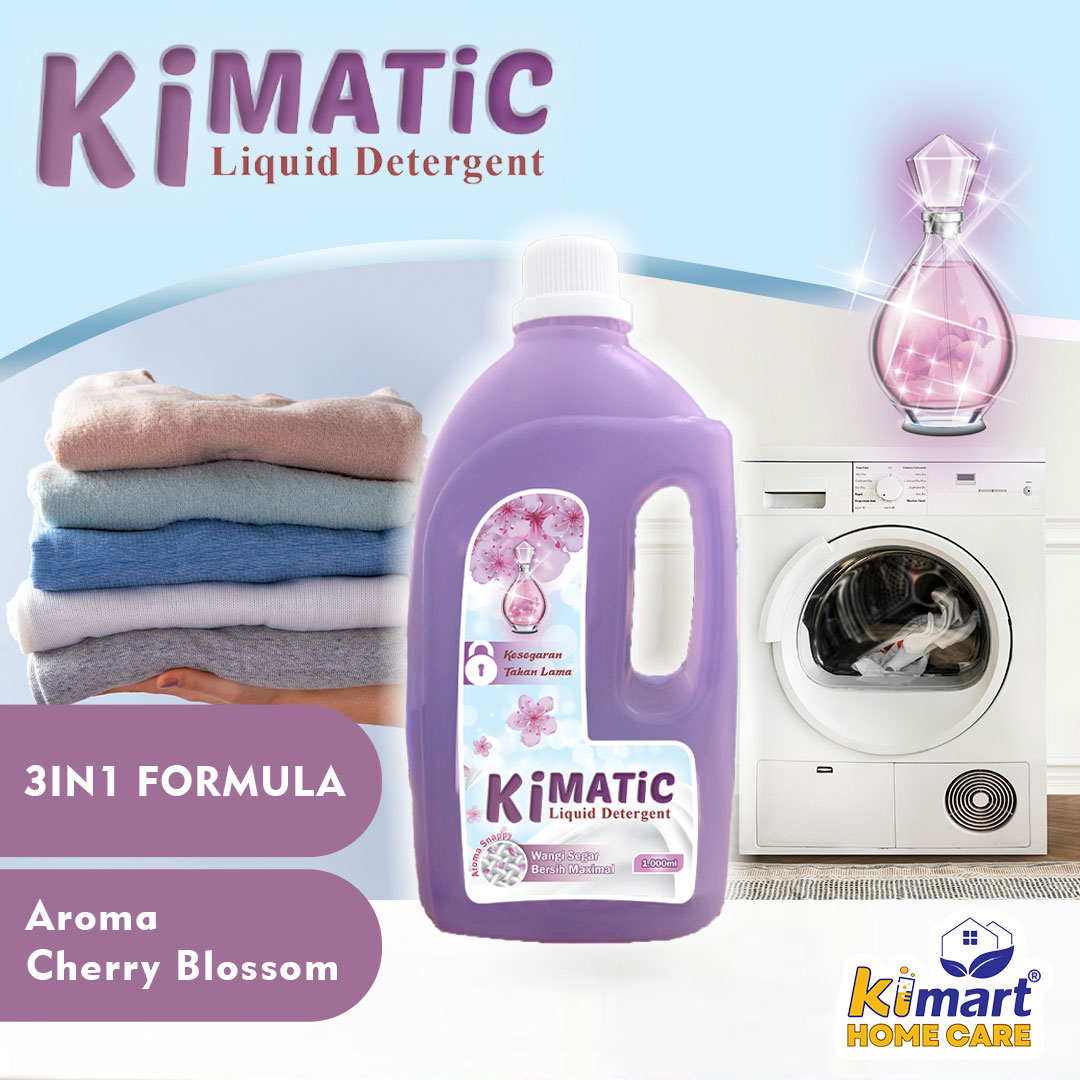 Kimatic: Detergent Liquid Untuk Laundry