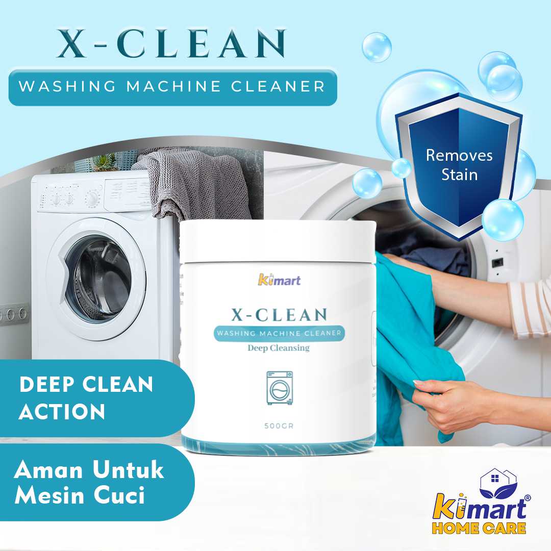 X Clean Blue: Pembersih Mesin Cuci