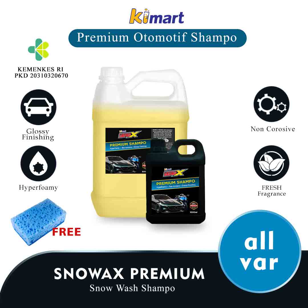 Snowax Premium: Shampo Cuci Salju